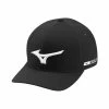 Mizuno Tour Delta Fitted Hat -Golf Sales Store mizuno tour delta fitted hat black 01 13921.1636983917