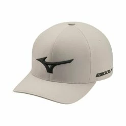 Mizuno Tour Delta Fitted Hat -Golf Sales Store mizuno tour delta fitted hat grey 01 34592.1636983918