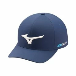 Mizuno Tour Delta Fitted Hat -Golf Sales Store mizuno tour delta fitted hat navy 01 74579.1636983918