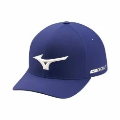 Mizuno Tour Delta Fitted Hat -Golf Sales Store mizuno tour delta fitted hat royal 01 72580.1636983918