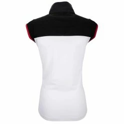 Nancy Lopez Kiss Sleeveless Polo -Golf Sales Store nancy lopez kiss sleeveless polo white cherry 02 81291.1648051708