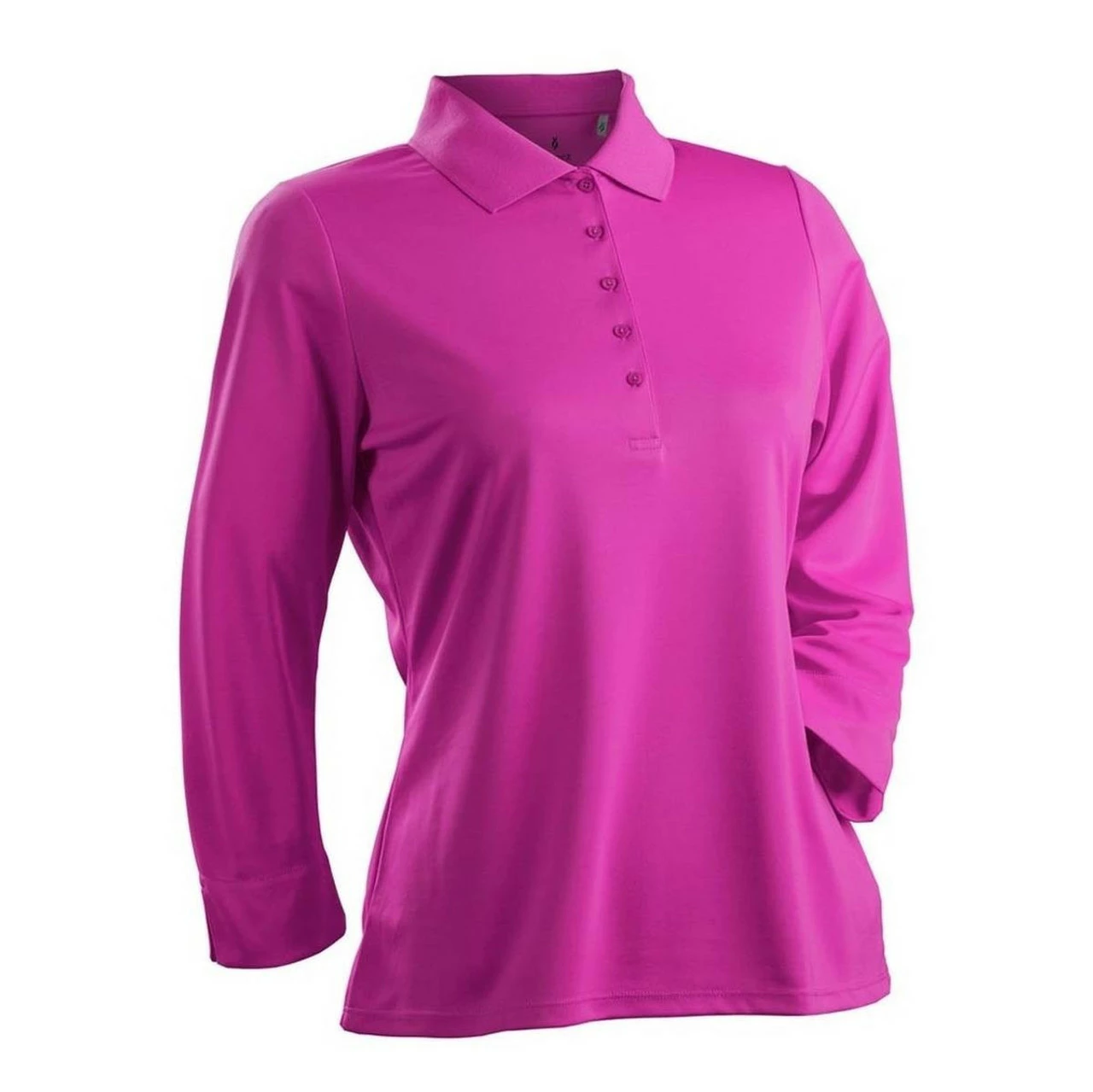 Nancy Lopez Luster 3/4 Sleeve Polo - Plus Size 3 Nancy Lopez Luster 3/4 Sleeve Polo - Plus Size