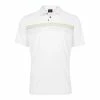 Oakley Print Layer Stripe Polo 1 Oakley Print Layer Stripe Polo -Golf Sales Store oakley print layer stripe polo white 01 38161.1632239073