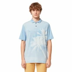 Oakley Reduct Polo -Golf Sales Store oakley reduct polo stonewash blue 03 77490.1677600366