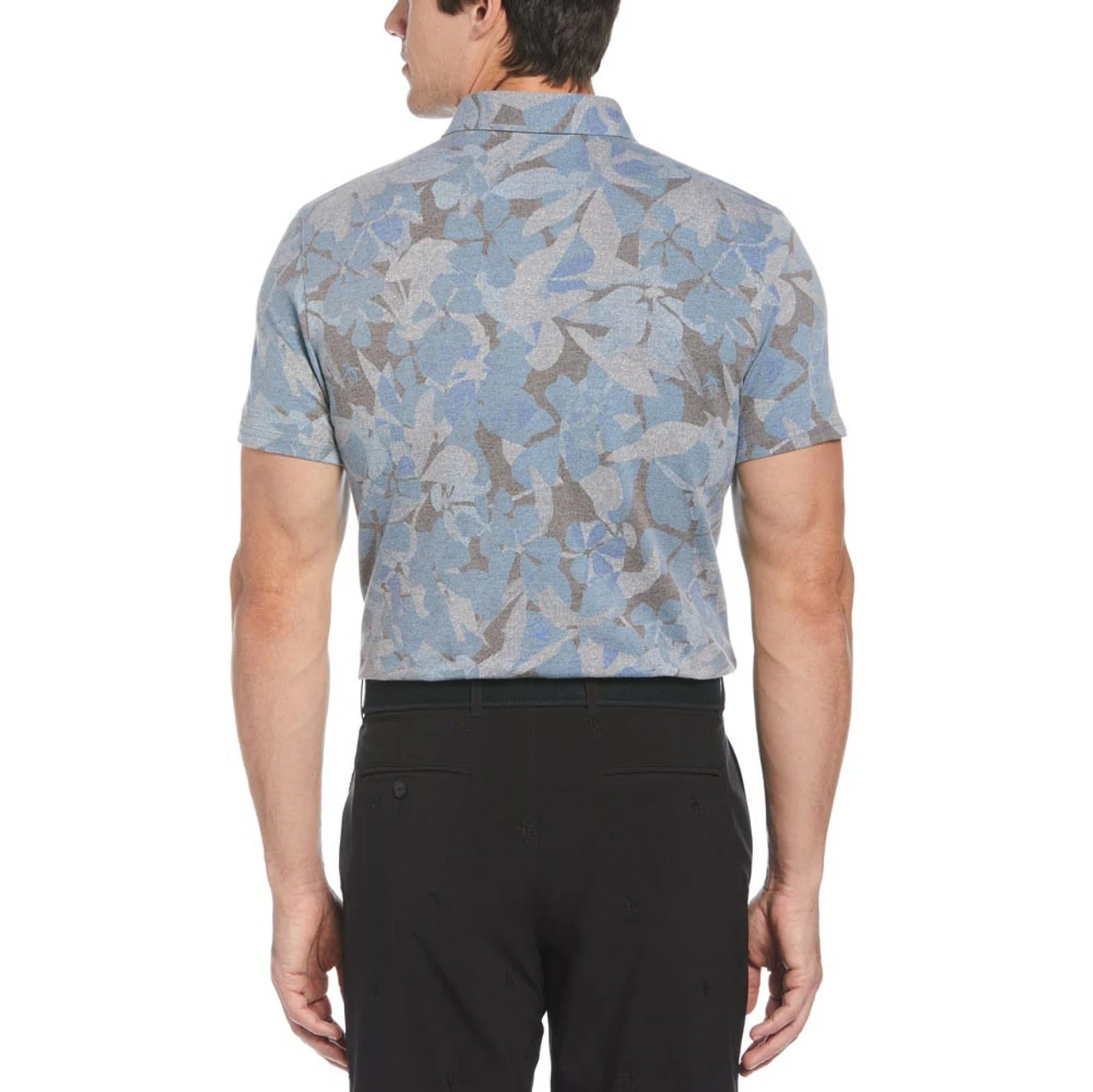 Original Penguin Filtered Floral Camo Print Polo 4 Original Penguin Filtered Floral Camo Print Polo - Image 2