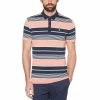 Original Penguin Roadmap Stripe Polo -Golf Sales Store original penguin roadmap stripe polo black iris 01 46622.1659043124