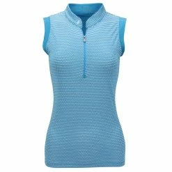 Nancy Lopez Flex Sleeveless Polo - Plus Size 13 Nancy Lopez Flex Sleeveless Polo - Plus Size -Golf Sales Store peacock 60395.1633454093
