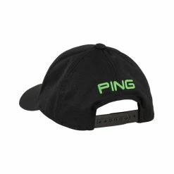 Ping Junior Tour Hat -Golf Sales Store ping junior tour hat black electric green 02 05893.1662670127
