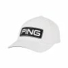 Ping Junior Tour Hat -Golf Sales Store ping junior tour hat white black 01 82092.1662670127