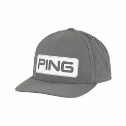 Ping Tour Vented Delta Hat 16 Ping Tour Vented Delta Hat -Golf Sales Store ping tour vented delta hat grey 01 19131.1652363404