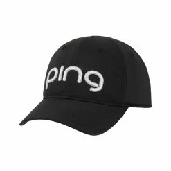 Ping Women's Tour Delta Hat -Golf Sales Store ping womens tour delta hat black white 01 90630.1652367837