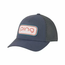 Women's Trucker Hat Ping -Golf Sales Store ping womens trucker hat slate 01 37630.1652368419