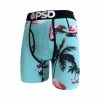 PSD Modal Flamingo Boxer Brief 1 PSD Modal Flamingo Boxer Brief -Golf Sales Store psd modal flamingo boxer brief turquoise 01 61169.1633031028