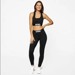 PSD Women's Solids Leggings -Golf Sales Store psd womens solids legging black 04 50766.1636748074