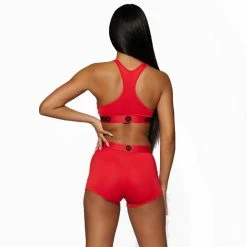 PSD Women's Solids Sports Bra 12 PSD Women's Solids Sports Bra -Golf Sales Store psd womens solids sports bra red 02 65624.1636747077