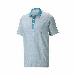 Puma Cloudspun Legend Polo -Golf Sales Store puma cloudspun legend polo blue coral 01 45857.1662133380