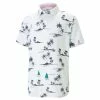 Puma Cloudspun Low Tide Polo -Golf Sales Store puma cloudspun low tide polo white black 01 07326.1676576106