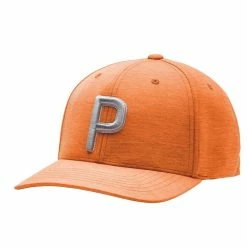 Puma Junior P Cap -Golf Sales Store puma junior p cap vibrant orange 01 84304.1640267518