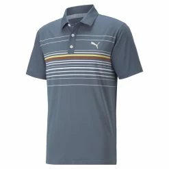 Puma Mattr Canyon Polo -Golf Sales Store puma mattr canyon polo evening sky warm chestnut 01 71822.1662137882