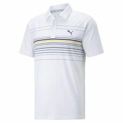 Puma Mattr Canyon Polo -Golf Sales Store puma mattr canyon polo white mustard seed 01 39376.1662137883