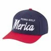 Puma Merica Script Snapback Hat 2 Puma Merica Script Snapback Hat -Golf Sales Store puma merica script snapback hat navy blazer high risk red 01 84069.1633012849