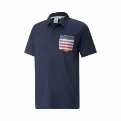 Puma Volition Paisley Pocket Polo -Golf Sales Store puma volition paisley pocket polo navy blazer ski patrol 01 10305.1660836478