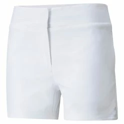 Puma Women's Bahama Shorts -Golf Sales Store puma womens bahama short white 01 51168.1662670139