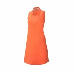 Puma Women's Cruise Dress -Golf Sales Store puma womens cruise dress hot coral 01 25525.1645125587