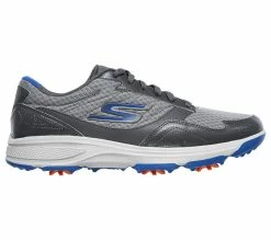 Skechers Men's Go Golf Torque - Sport Golf Shoes - Relaxed Fit - Charcoal/Blue