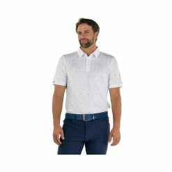 Straight Down Lucky Day Polo -Golf Sales Store straight down lucky day polo white 02 84135.1648579759