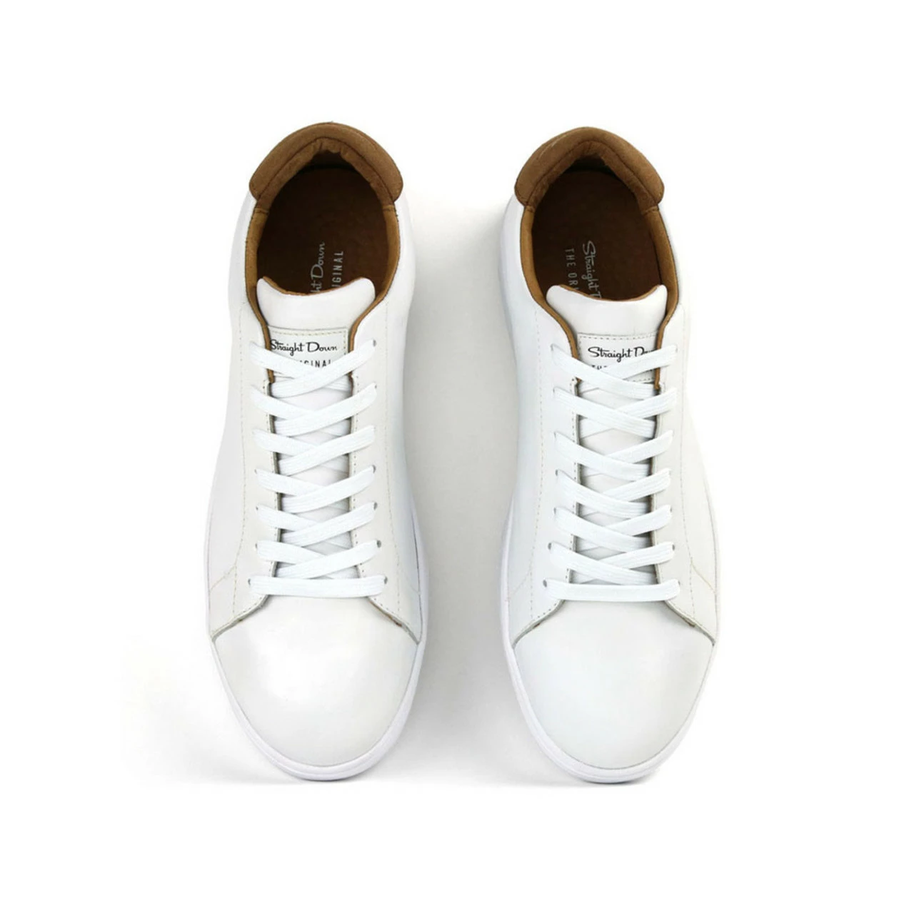 Straight Down Men's Range Golf Shoes - White 4 Straight Down Men's Range Golf Shoes - White - Image 2