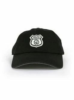 Straight Down Route SD Hat -Golf Sales Store straight down route sd hat black 02 98234.1633013374