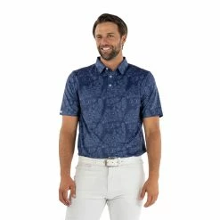 Straight Down Seals Polo -Golf Sales Store straight down seals polo indigo 02 59871.1657910189