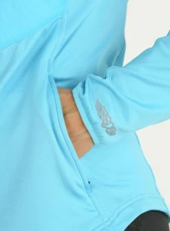 Straight Down Women's Cascade Quarter Zip -Golf Sales Store straight down womens cascade quarter zip azul 04 77642.1633115503