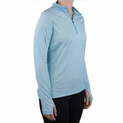 Straight Down Women's Megan Quarter Zip -Golf Sales Store straight down womens megan quarter zip azul 01 82397.1633115599