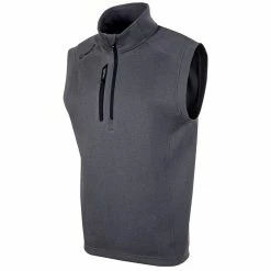 Sunice Axel Lightweight Stretch Thermal Half-Zip Vest 12 Sunice Axel Lightweight Stretch Thermal Half-Zip Vest -Golf Sales Store sunice axel lightweight stretch thermal half zip charcoal melange black 01 67463.1636748316