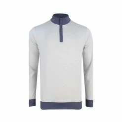 SWANNIES McKinnon 1/4 Zip 5 SWANNIES McKinnon 1/4 Zip -Golf Sales Store swannies mckinnon 1 4 zip glacier navy 01 40351.1653928058
