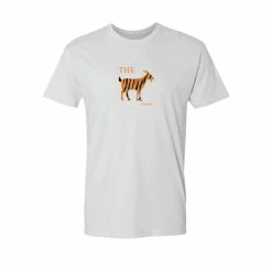 SWANNIES Tiger Goat Tee -Golf Sales Store swannies tiger goat tee white 01 63995.1676577313