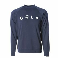 TaylorMade Golf Crewneck -Golf Sales Store taylormade golf crewneck navy 01 33328.1677860879