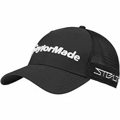 TaylorMade Tour Cage Fitted Hat 21 TaylorMade Tour Cage Fitted Hat -Golf Sales Store taylormade tour cage fitted hat black 01 76414.1677783782