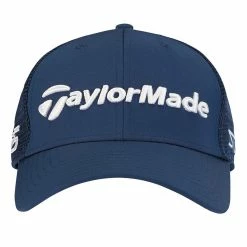 TaylorMade Tour Cage Fitted Hat 20 TaylorMade Tour Cage Fitted Hat -Golf Sales Store taylormade tour cage fitted hat navy 03 37220.1677783781