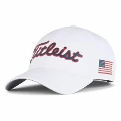 Titleist Players Performance Hat - USA -Golf Sales Store titleist players performance hat usa white navy red 01 22071.1676585673