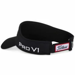 Titleist Tour Performance Visor -Golf Sales Store titleist tour performance visor black white 03 71034.1646340228