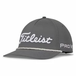 Titleist Tour Rope Hat -Golf Sales Store titleist tour rope hat charcoal white 01 83437.1676598308