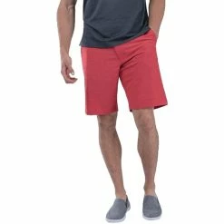 Travis Mathew Beck Shorts -Golf Sales Store travis mathew beck short pompeian red 01 44293.1632513504
