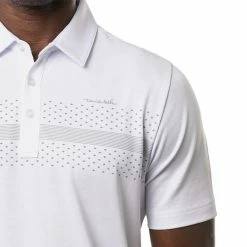 Travis Mathew Burn Card Polo -Golf Sales Store travis mathew burn card polo white 02 87652.1676594207