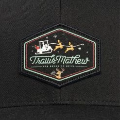 Travis Mathew Christmas Countdown Hat -Golf Sales Store travis mathew christmas countdown hat black 04 10754.1671651564
