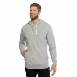 Travis Mathew Cloud Hoodie -Golf Sales Store travis mathew cloud hoodie heather grey 01 05090.1667934174