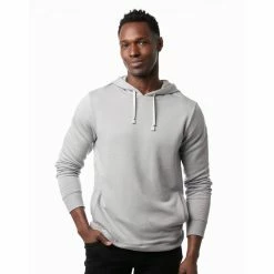 Travis Mathew Cloud Hoodie -Golf Sales Store travis mathew cloud hoodie sleet 01 50005.1667934048