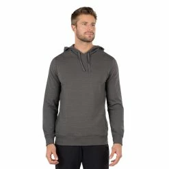 Travis Mathew Cloud Hoodie Slub -Golf Sales Store travis mathew cloud slub hoodie grey pinstripe 01 33754.1676667480